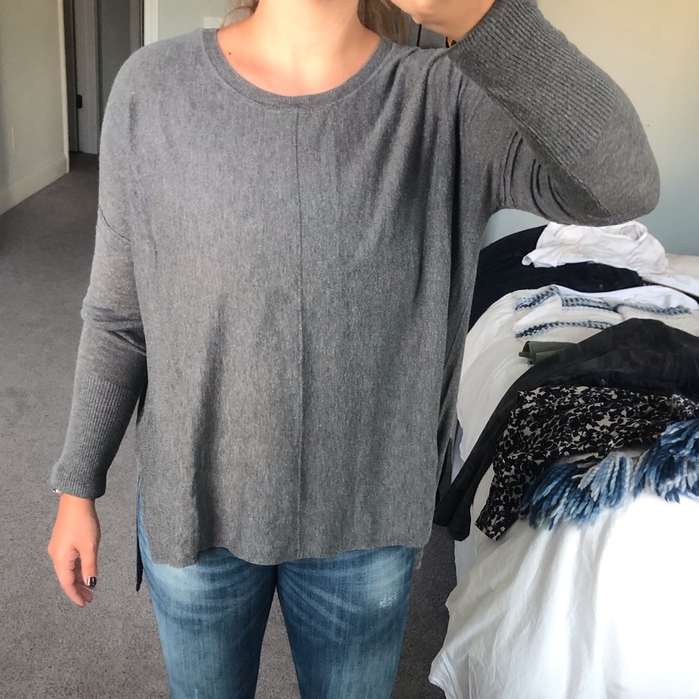 H&M Gray Swing Sweater